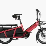 Riese & Müller Multitinker2 Lastenrad in Lava/schwarz matt, Seitenansicht