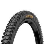 Profilansicht eines Continental Argotal Mountainbike-Reifens mit deutlichem Stollenmuster und dem gelben "ARGOTAL"-Schriftzug.
