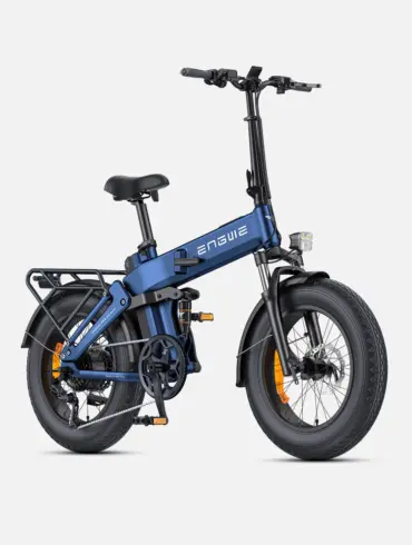 Engwe Engine Pro 3.0 Boost faltbares E-Fully in Blau – TÜV-zertifiziertes Pedelec mit Vollfederung