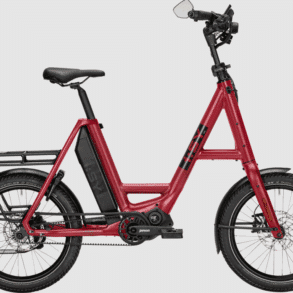 i:SY SPEED XXL P12 ZR S-Pedelec in Rot, Seitenansicht, Modelljahr 2024