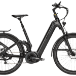 ZEMO ZE FS 10 F ABS Interlink Wave E-Bike in Schwarz, Tiefeinsteiger mit vollintegrierter Vollfederung und Bosch Smart System
