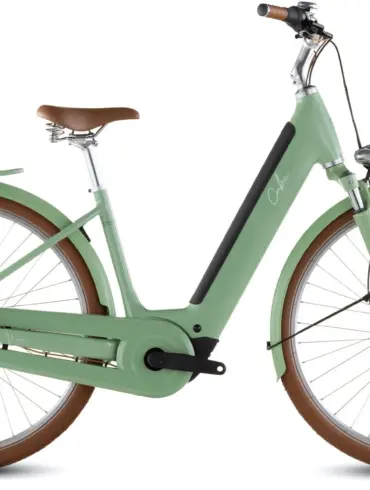 Cube Aruba Hybrid 600 E-Bike in cactus'n'brown mit integriertem Akku und Tiefeinsteiger-Rahmen