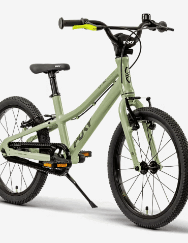 PUKY LS-PRO 18 Kinderfahrrad in Mintgrün mit 18-Zoll-Laufrädern und leichtem Aluminiumrahmen