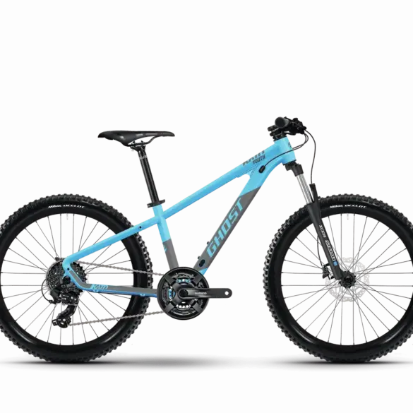 Ghost KATO YOUTH Mountainbike Modell GKAP1 in bright blue/black, Seitenansicht