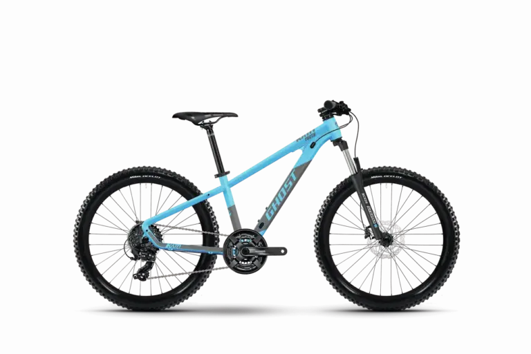 Ghost KATO YOUTH Mountainbike Modell GKAP1 in bright blue/black, Seitenansicht