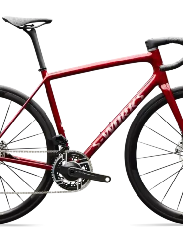 S-Works Aethos 2 Rennrad mit SRAM RED AXS Ausstattung in Seitenansicht