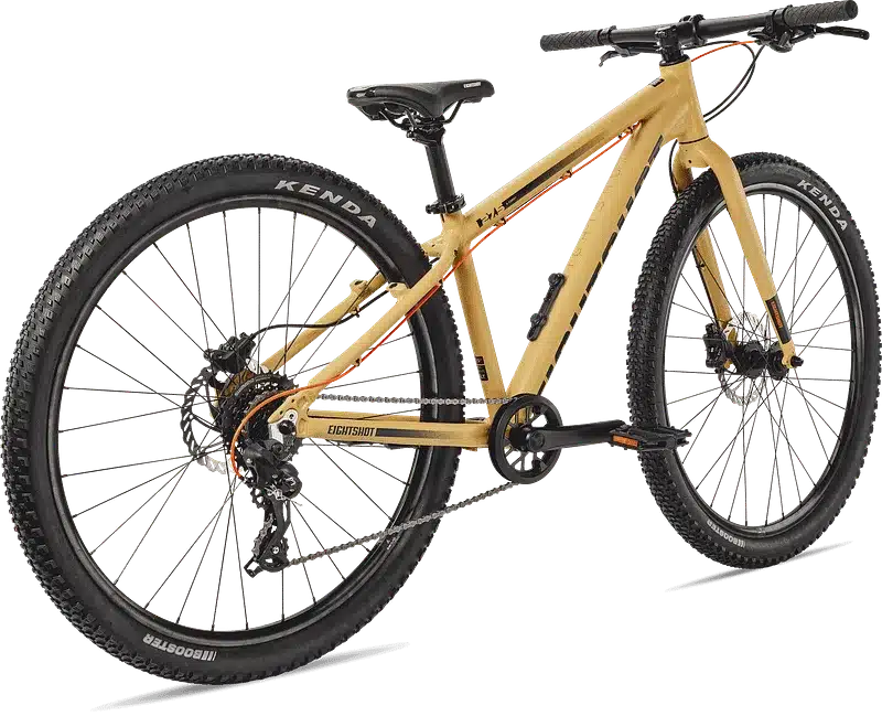 EIGHTSHOT X-COADY 275 SL DISC Jugendfahrrad in sandfarbener Lackierung mit 27,5-Zoll-KENDA-Reifen und hydraulischen Scheibenbremsen