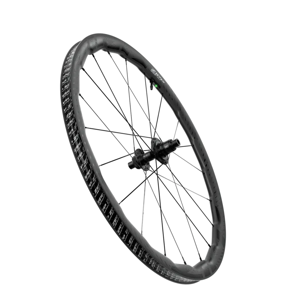 Zipp 353 NSW Carbon-Laufrad mit wellenförmiger Felge und Nabensystem