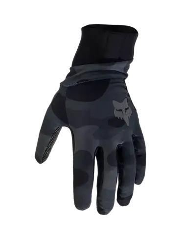 Fox Defend Pro Fire Handschuh in Schwarz mit Camouflage-Muster