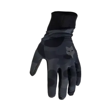 Fox Defend Pro Fire Handschuh in Schwarz mit Camouflage-Muster