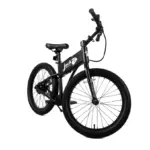 Schwarzes JackRabbit OG2 E-Bike, leicht und faltbar, mit 20-Zoll-Reifen.