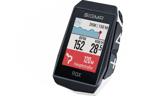 SIGMA ROX 11.1 EVO Fahrradcomputer mit farbigem Display und Navigationsanzeige