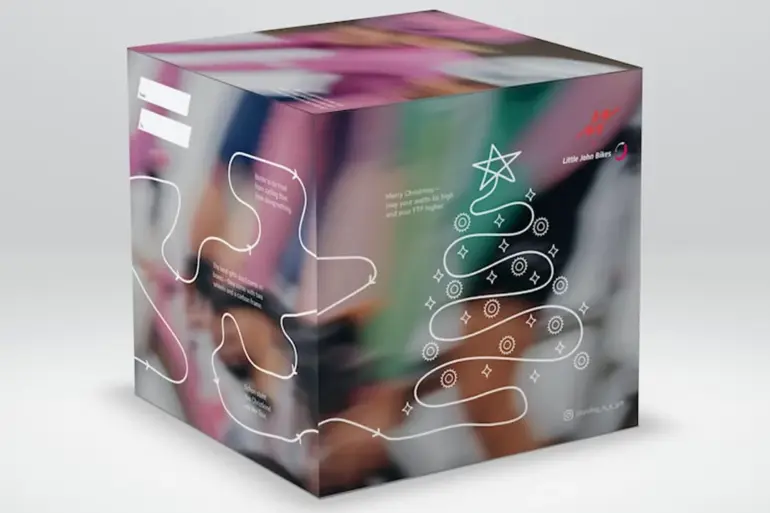 Velocità Adventskalender 2025 in festlicher, umweltfreundlicher Box mit weihnachtlichem Motiv