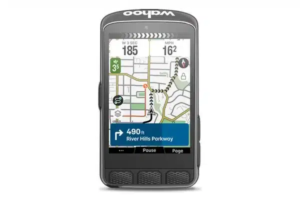 Wahoo ELEMNT ACE GPS Fahrradcomputer mit farbigem Display und Navigationskarte