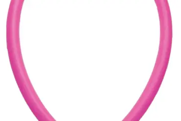 Pinkes Trelock KS 106 Kabelschloss mit schwarzem Abschluss