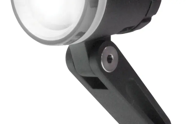 Trelock LS 383 VEO 50 Lux Dynamo Fahrrad Frontlicht mit Montagebügel.