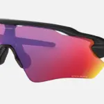 Sportbrille Oakley Radar EV Path Prizm Polarized, Fahrradbrille mit großem Sichtfeld