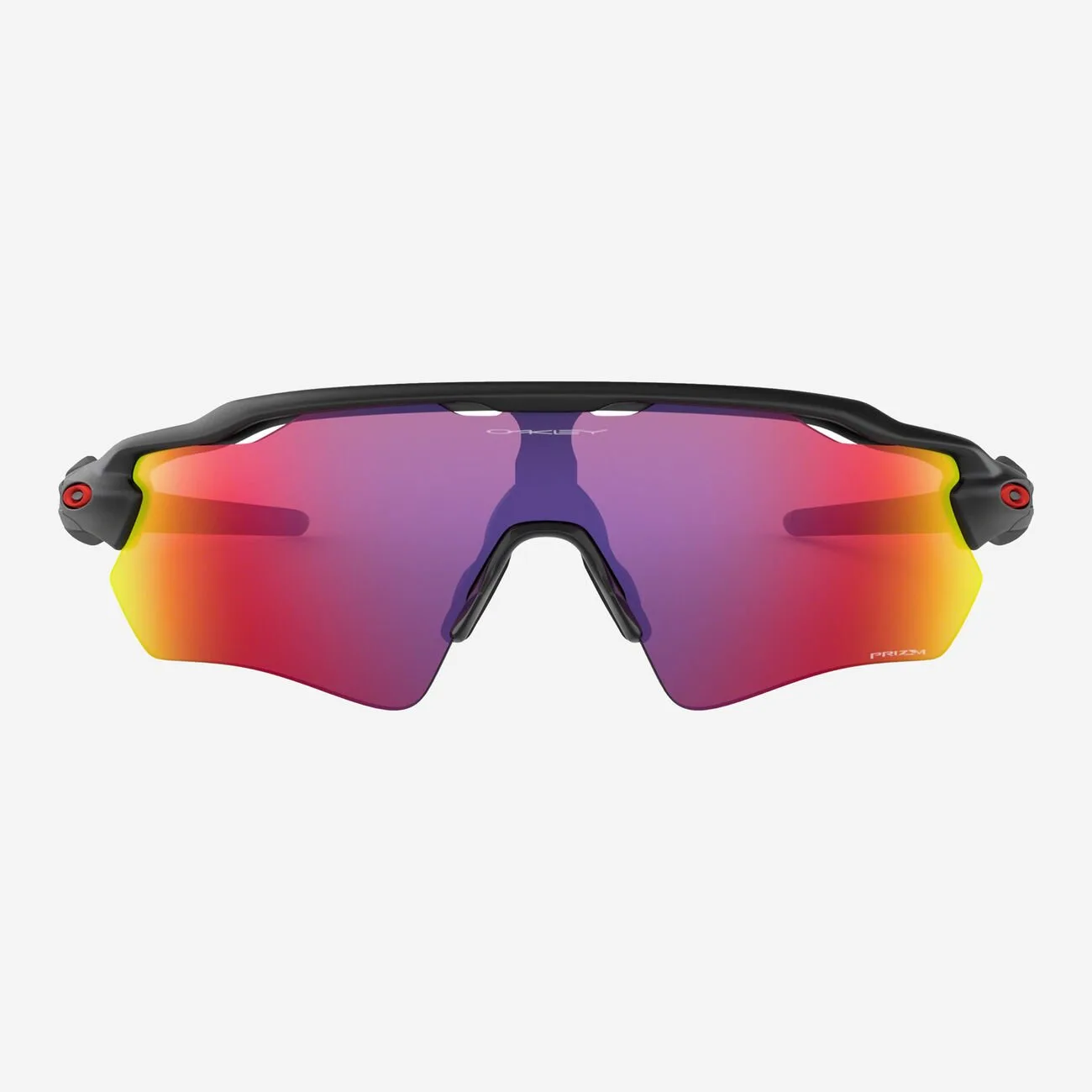 Oakley Radar EV Path Prizm Polarized Sportbrille mit schwarzem Rahmen und bunten Gläsern
