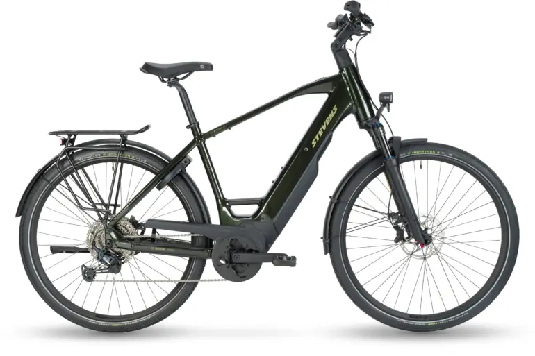 Stevens E-Triton 7.7.1 E-Trekkingrad mit Bosch Performance Line CX Antrieb und 725 Wh Akku.
