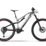 Seitenansicht eines GASGAS G Light Trail SE E-MTB in Turbine Silver / Chrome.