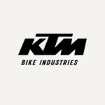 Logo von KTM Fahrrad auf hellem Hintergrund